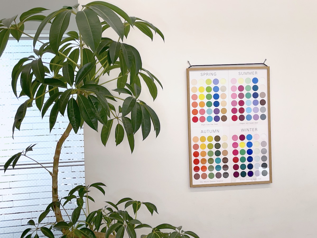 A2サイズのフレームに入れると、サロンのインテリアになります