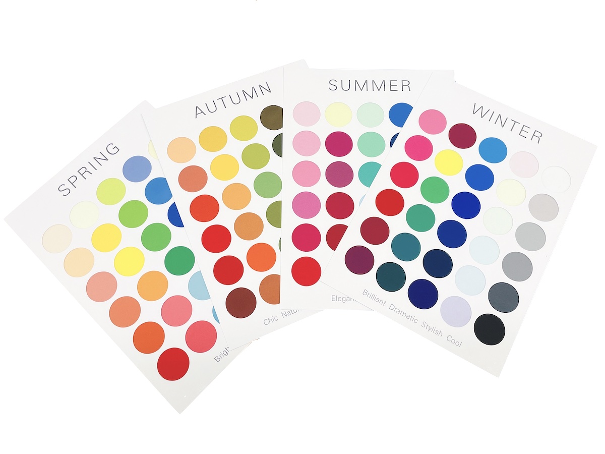 カラーボードは各シーズン30色×4枚です