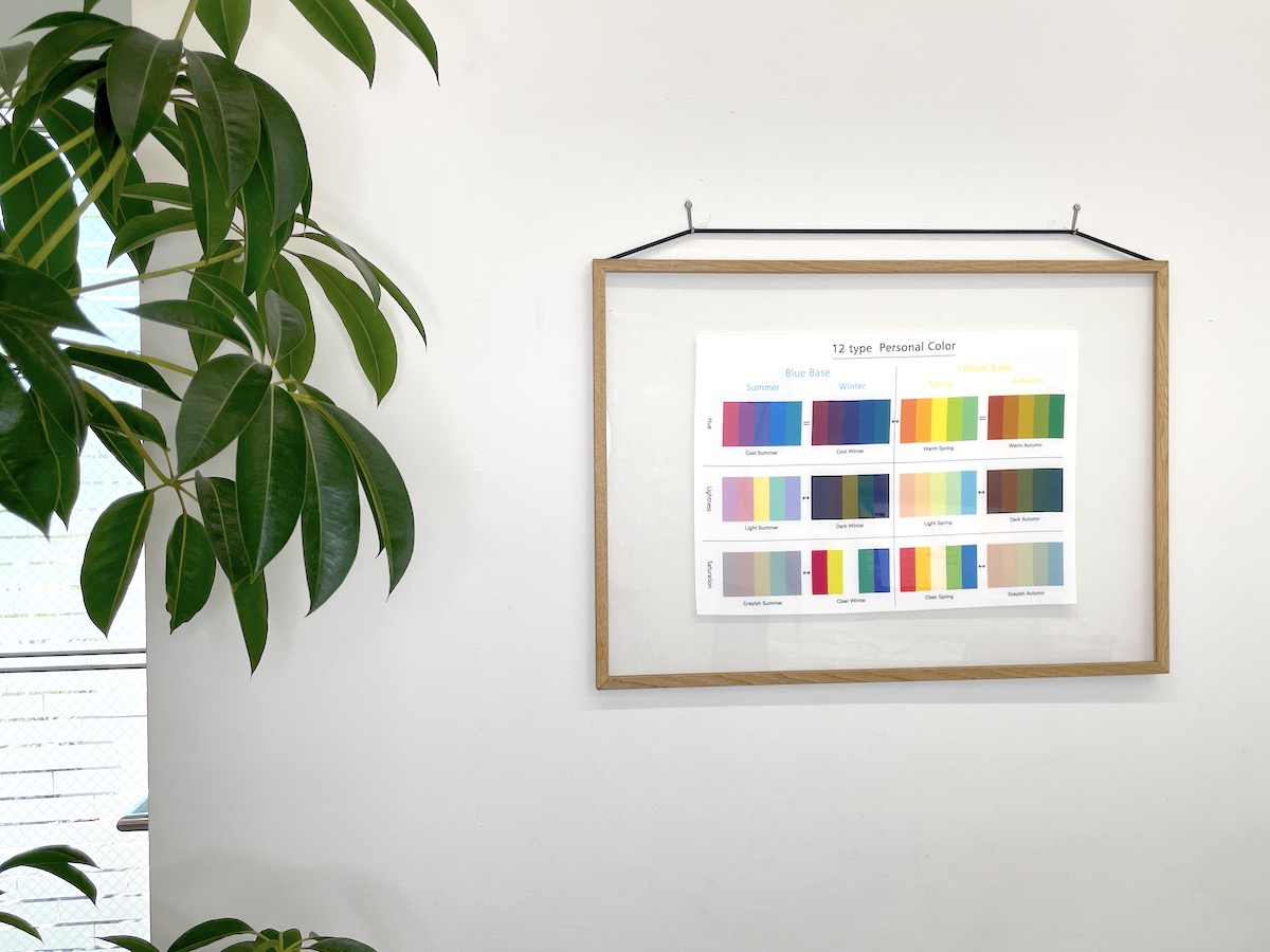 パーソナルカラー診断 ドレープ 12分類(12枚＋1枚) 楽天市場】パーソナルカラー 診断用 簡易ドレープ 12分類 布 春